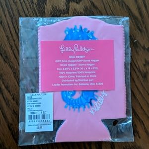Lilly Pulitzer drink hugger